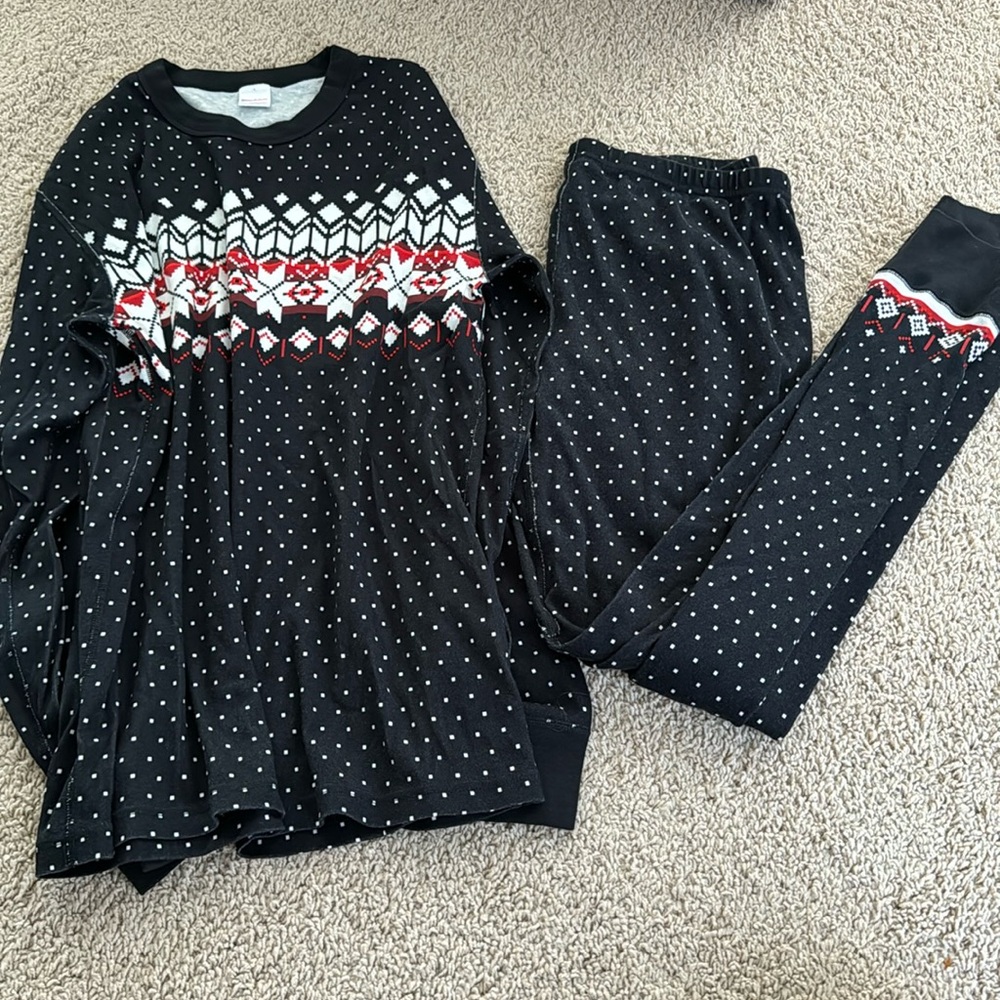 Hanna Andersson Long John Top and Bottom Set